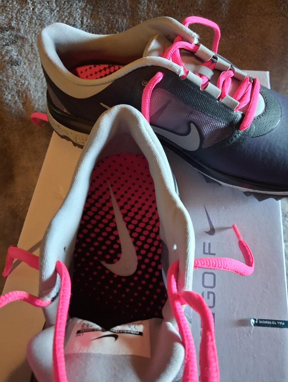 Nike Sz 7.5 Womens FI Impact  Golf Shoe